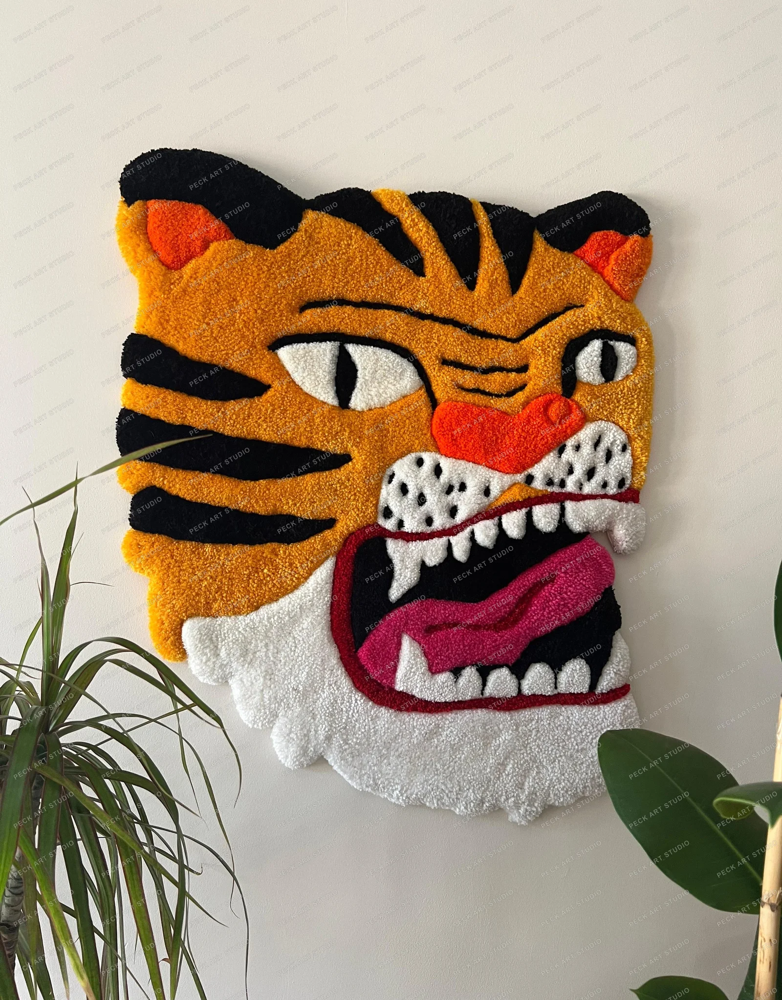 Baby Tiger — Tufting, Nazife Ünal Tekin