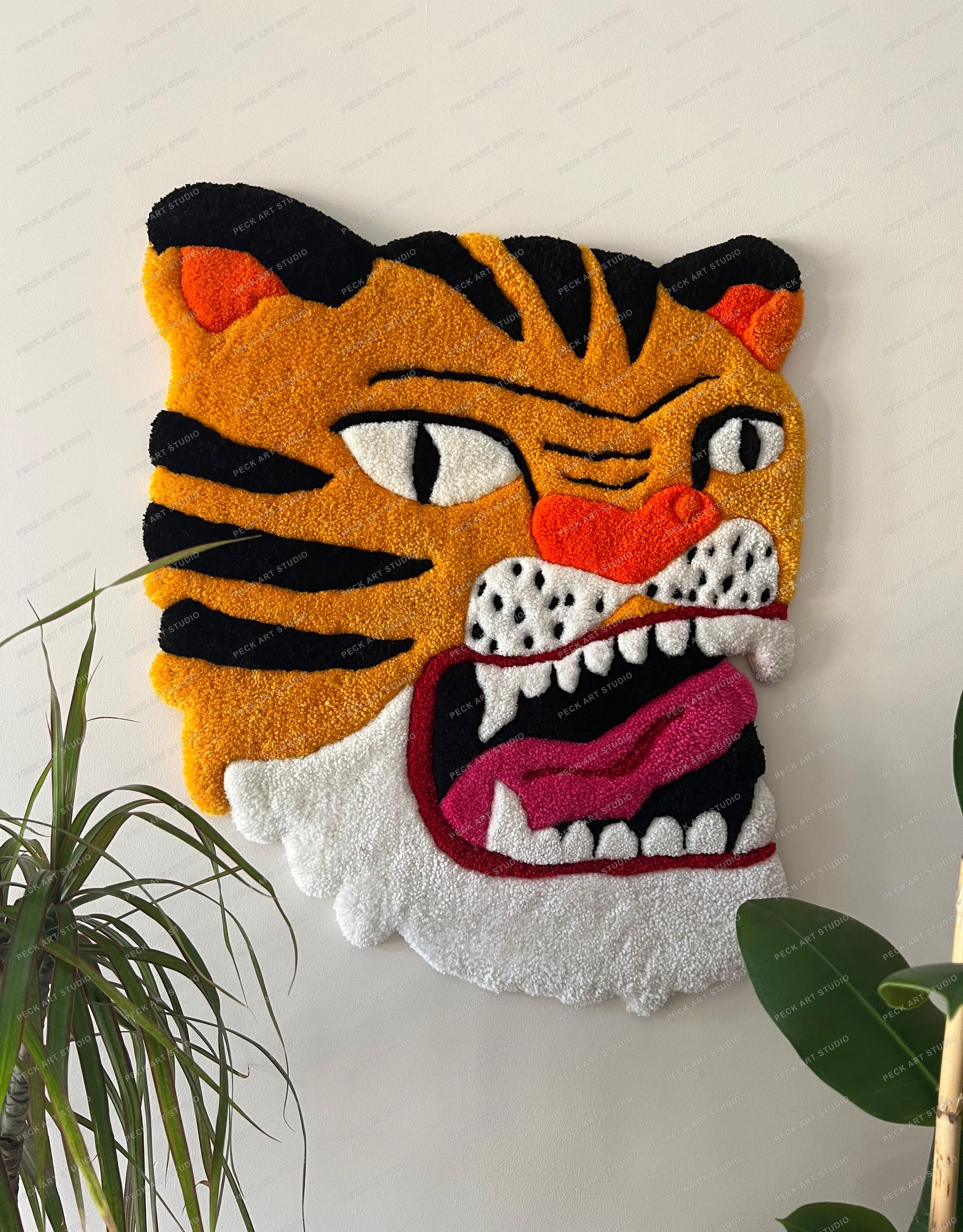 Baby Tiger — Tufting, Nazife Ünal Tekin