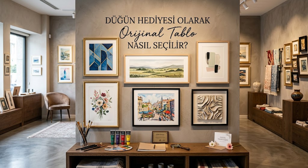How to Choose an Original Painting as a Wedding Gift
